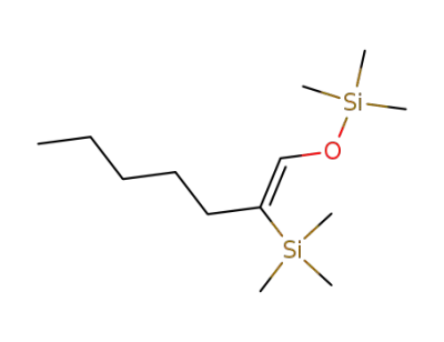 (Z)-2-Trimethylsilanyl-1-trimethylsilanyloxy-hept-1-ene
