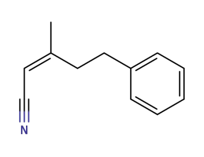 (Z)-3-methyl-5-phenylpent-2-enenitrile